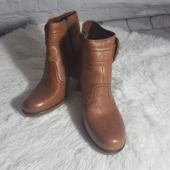 Franco Sarto Shoes - Franco Sarto tan leather boots sz 7